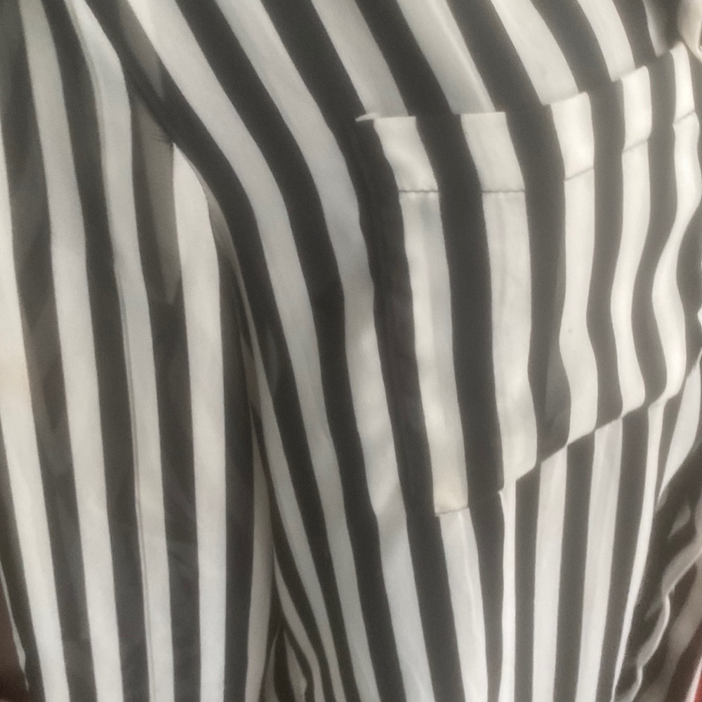 Black on white top